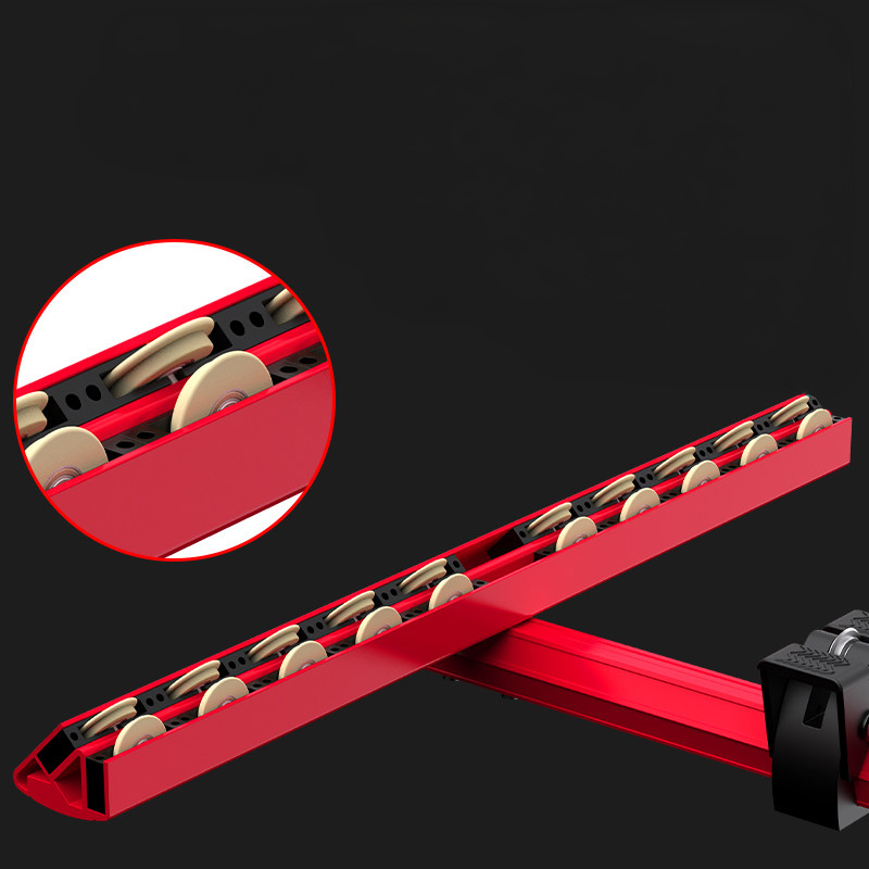 XDN-LP 5-15mm Laser-Graded Heavy-Duty Steel Ruler T-Shaped Push Knife