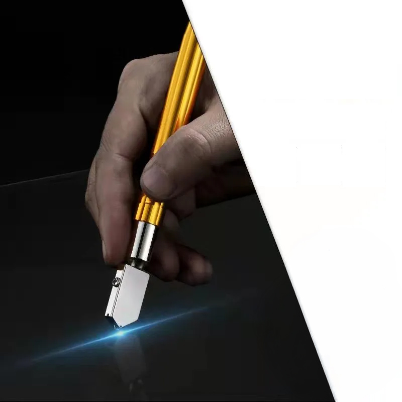 XDN-071 3-12mm Fine Plastic Handle Automatic Oil Control Glass Knife