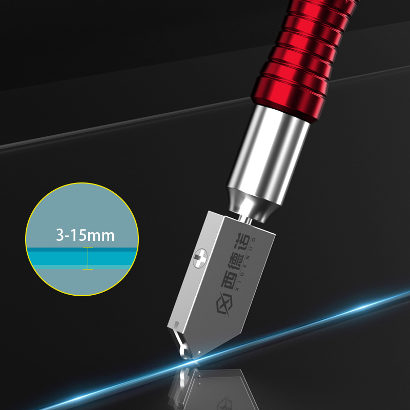 XDN-072 2-12mm Metal Handle Glass Knife