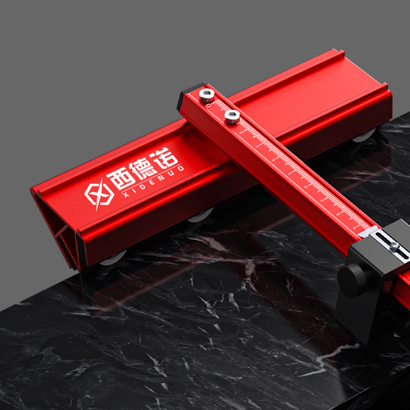 XDN-8 Steel Ruler Lightweight Mini T-Shaped Glass Push Knife XDN-8 Steel Ruler Lightweight Mini T-Shaped Glass Push Knife