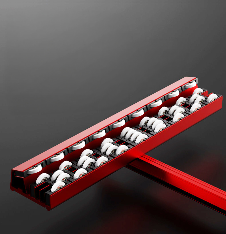 XDN-T025 Steel Ruler Five-Row T-Shaped Large Push Knife for Floor Tiles